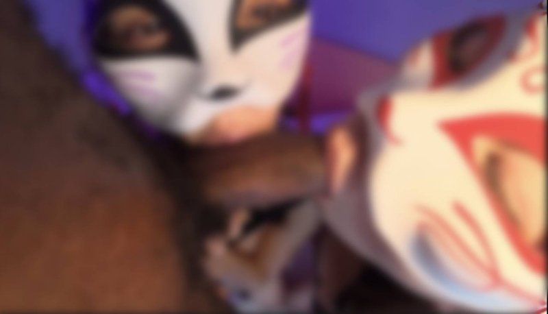 【レズあり】黒人巨根で美乳・美尻のキツマン美人妻2人とマン汁溢れるNTR分からせ生ハメ孕ませ逆3Pファック！