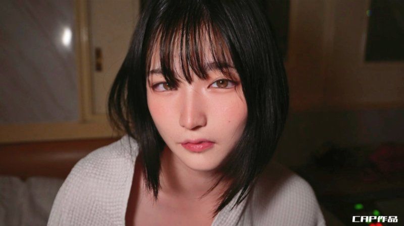 小柄で清楚な彼女は実はエッチな小悪魔ビッチ！黒髪ショートののんちゃんとの生々しいハメ撮り映像！